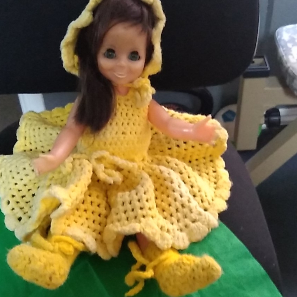 Vintage Crissy family doll. This Doll Maybe 100 Years Old Or More.